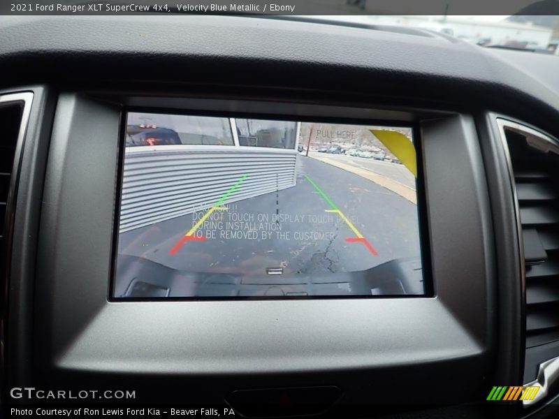 Velocity Blue Metallic / Ebony 2021 Ford Ranger XLT SuperCrew 4x4