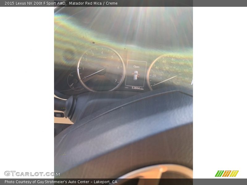 Matador Red Mica / Creme 2015 Lexus NX 200t F Sport AWD