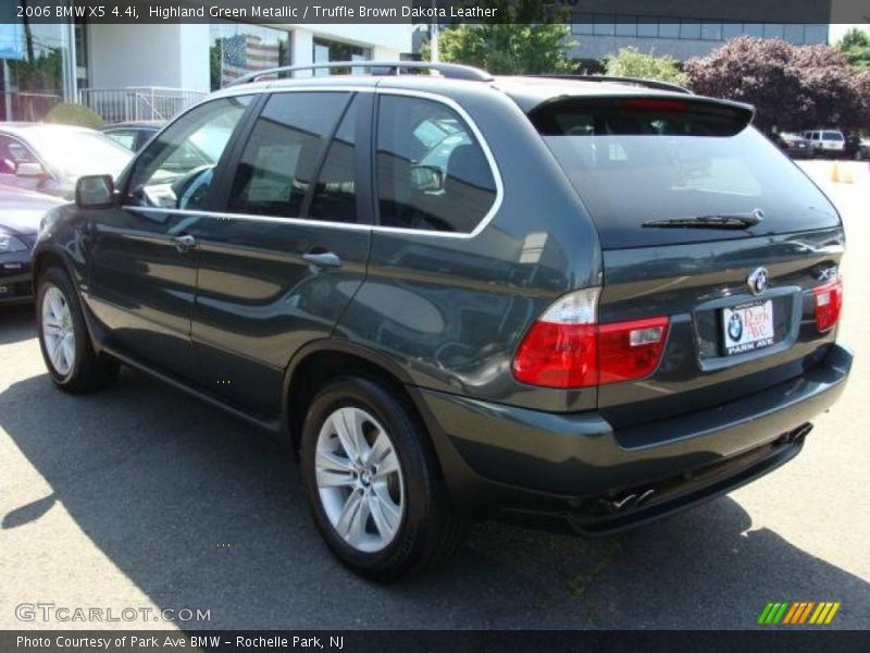 Highland Green Metallic / Truffle Brown Dakota Leather 2006 BMW X5 4.4i