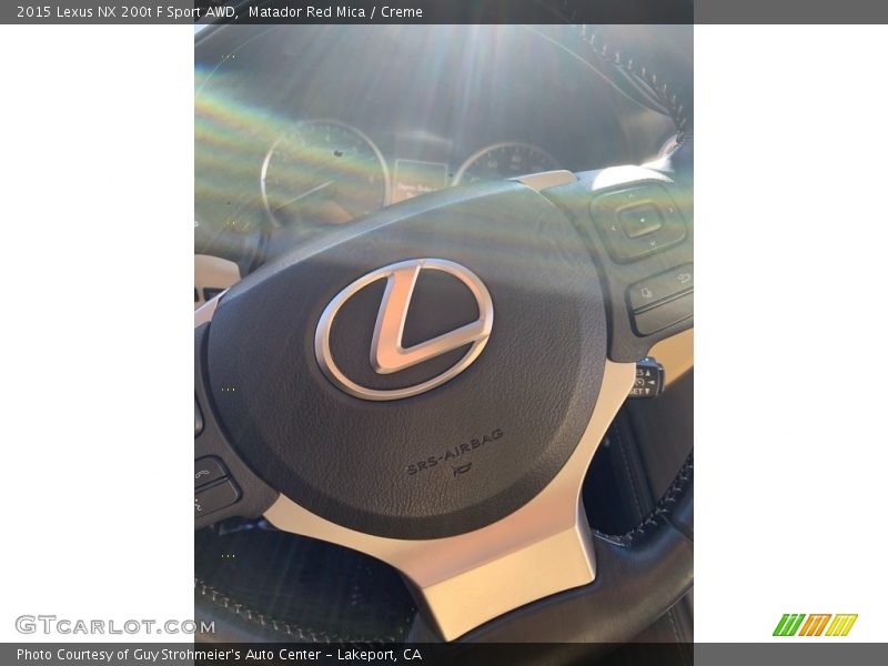 Matador Red Mica / Creme 2015 Lexus NX 200t F Sport AWD