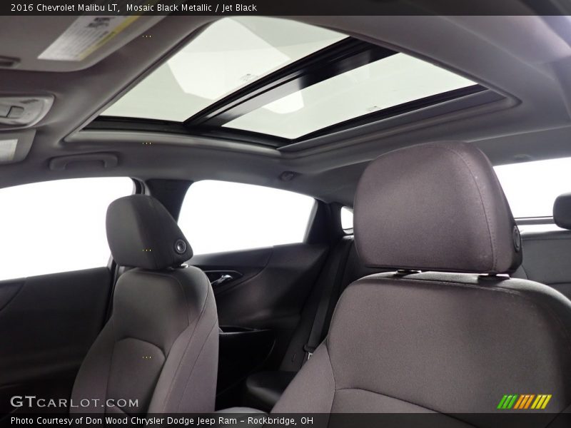 Mosaic Black Metallic / Jet Black 2016 Chevrolet Malibu LT