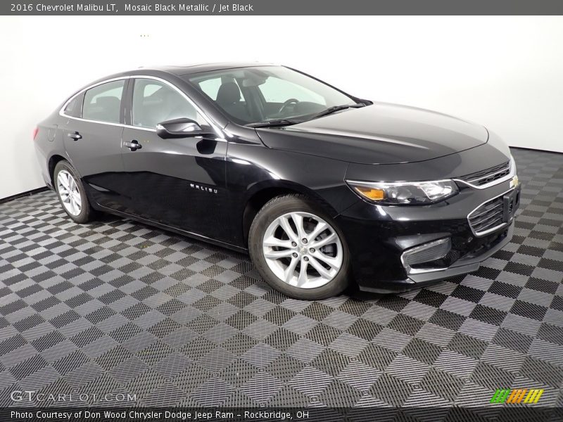 Mosaic Black Metallic / Jet Black 2016 Chevrolet Malibu LT