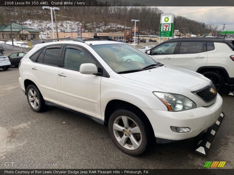Crystal White / Ivory 2008 Lexus RX 350 AWD