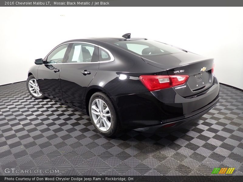 Mosaic Black Metallic / Jet Black 2016 Chevrolet Malibu LT