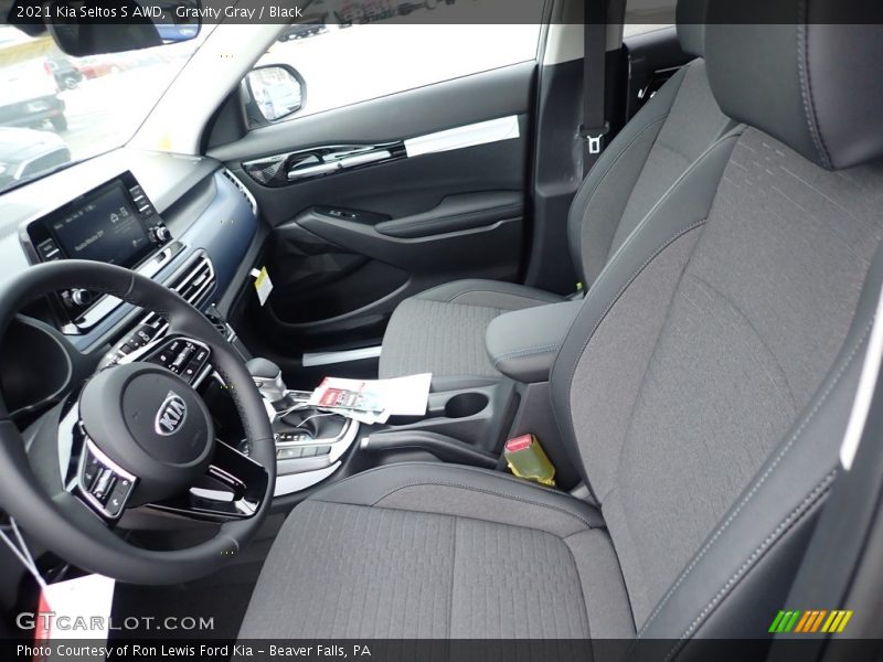 Front Seat of 2021 Seltos S AWD