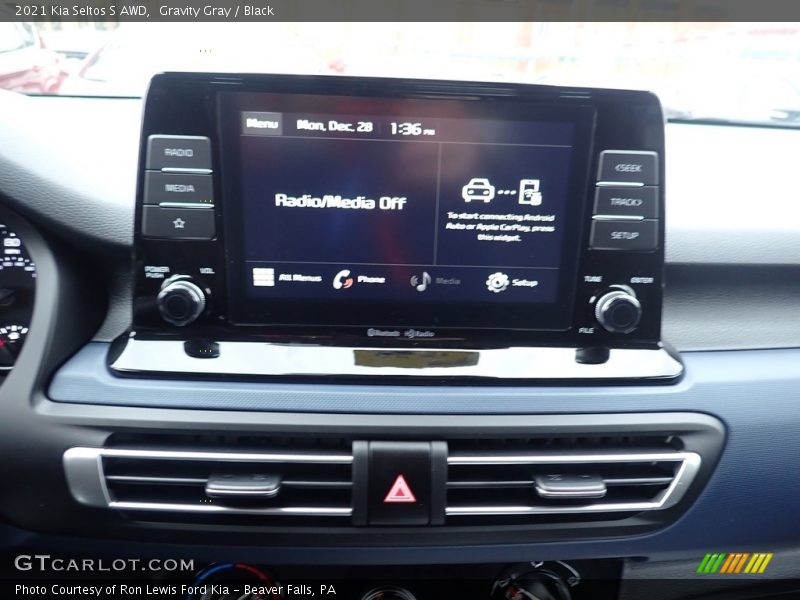 Gravity Gray / Black 2021 Kia Seltos S AWD