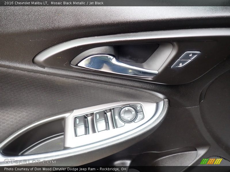 Mosaic Black Metallic / Jet Black 2016 Chevrolet Malibu LT