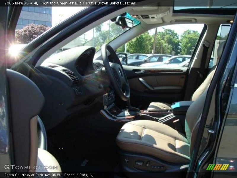 Highland Green Metallic / Truffle Brown Dakota Leather 2006 BMW X5 4.4i