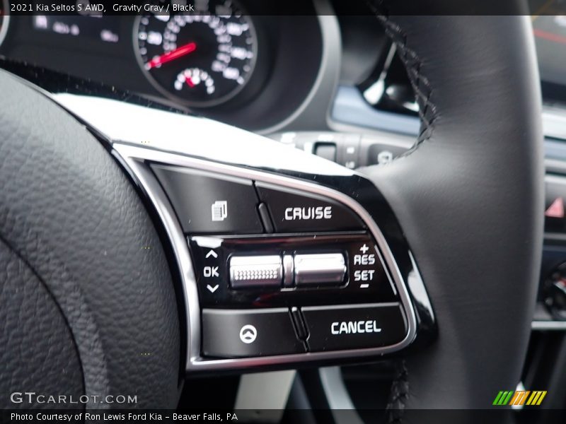 Gravity Gray / Black 2021 Kia Seltos S AWD