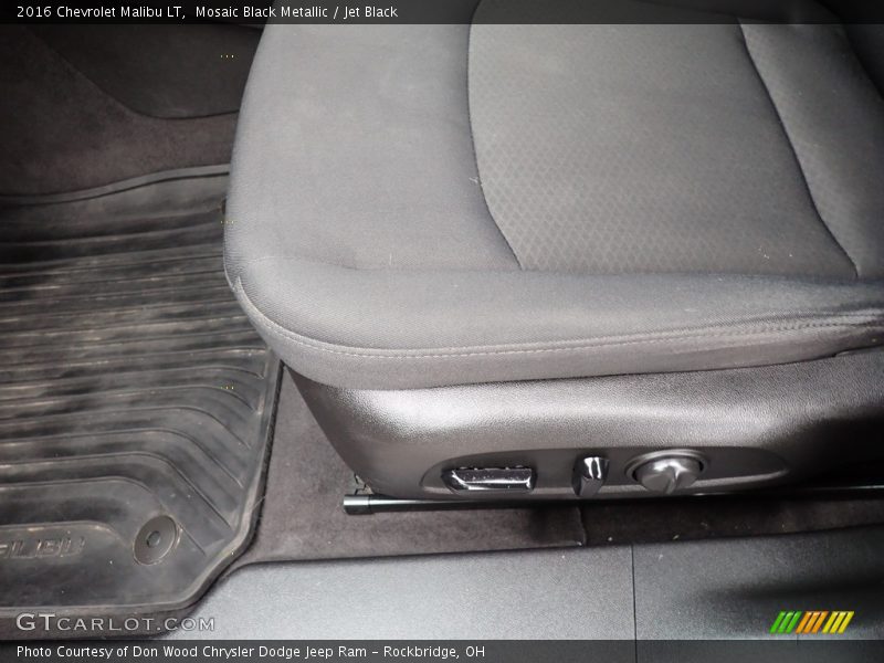 Mosaic Black Metallic / Jet Black 2016 Chevrolet Malibu LT