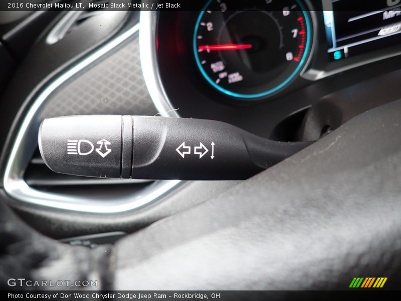 Mosaic Black Metallic / Jet Black 2016 Chevrolet Malibu LT