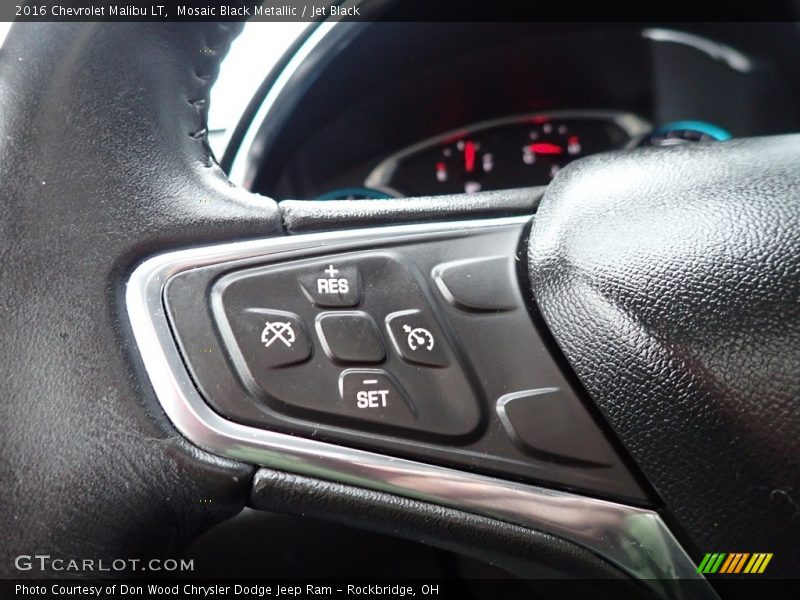 Mosaic Black Metallic / Jet Black 2016 Chevrolet Malibu LT