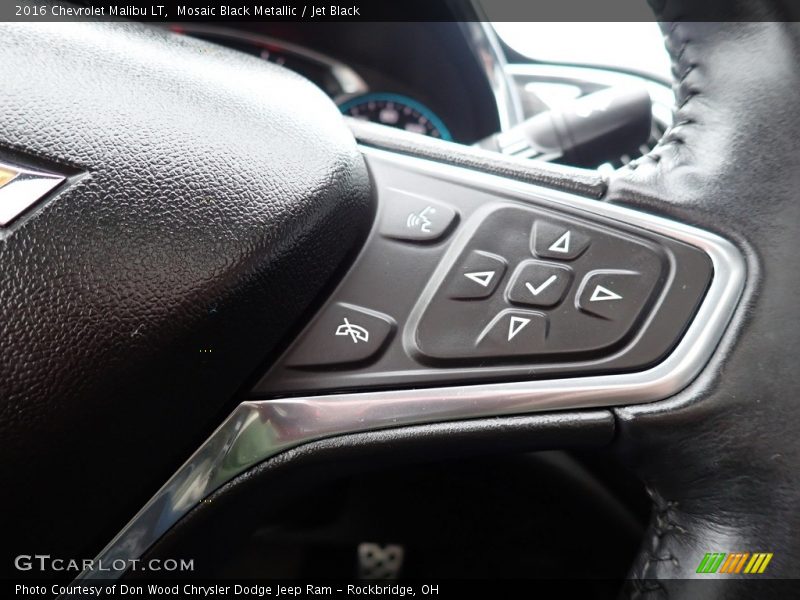 Mosaic Black Metallic / Jet Black 2016 Chevrolet Malibu LT