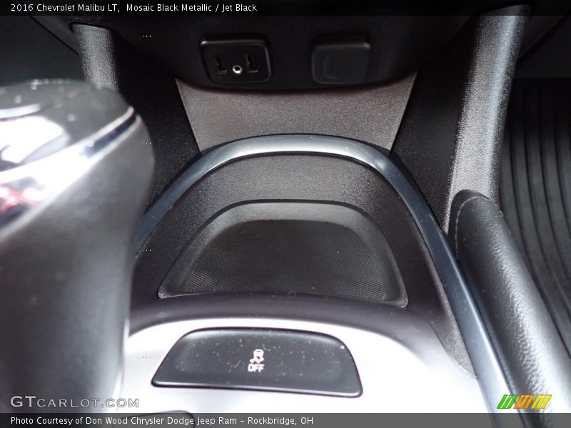 Mosaic Black Metallic / Jet Black 2016 Chevrolet Malibu LT