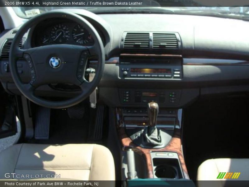 Highland Green Metallic / Truffle Brown Dakota Leather 2006 BMW X5 4.4i