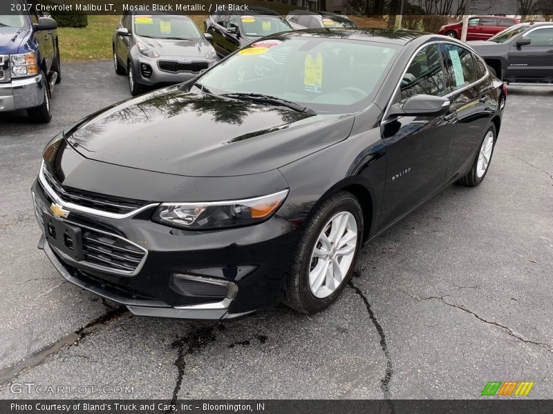 Mosaic Black Metallic / Jet Black 2017 Chevrolet Malibu LT