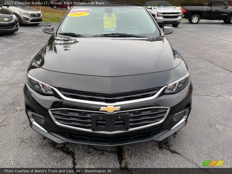Mosaic Black Metallic / Jet Black 2017 Chevrolet Malibu LT
