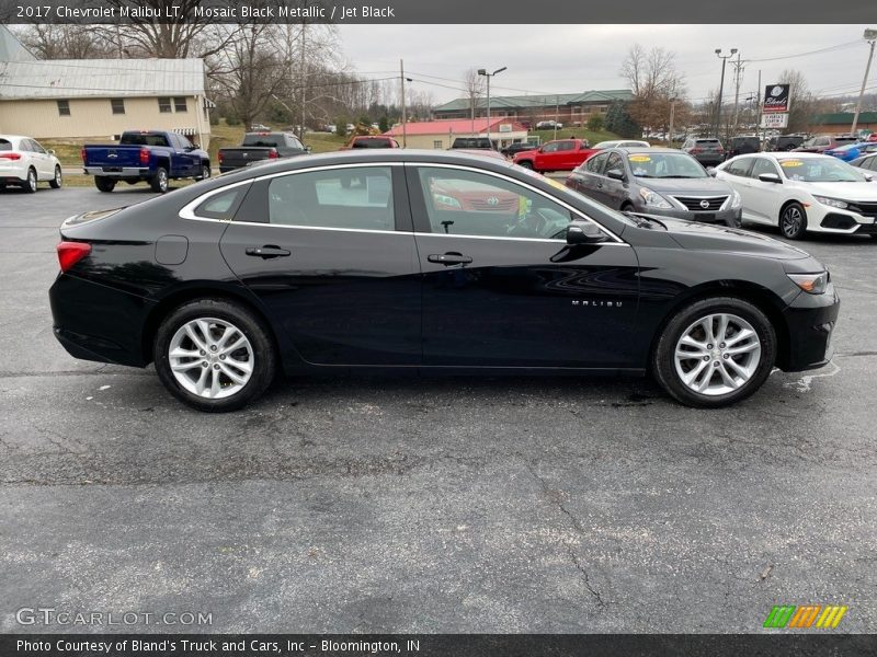 Mosaic Black Metallic / Jet Black 2017 Chevrolet Malibu LT