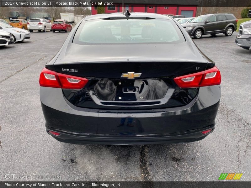 Mosaic Black Metallic / Jet Black 2017 Chevrolet Malibu LT