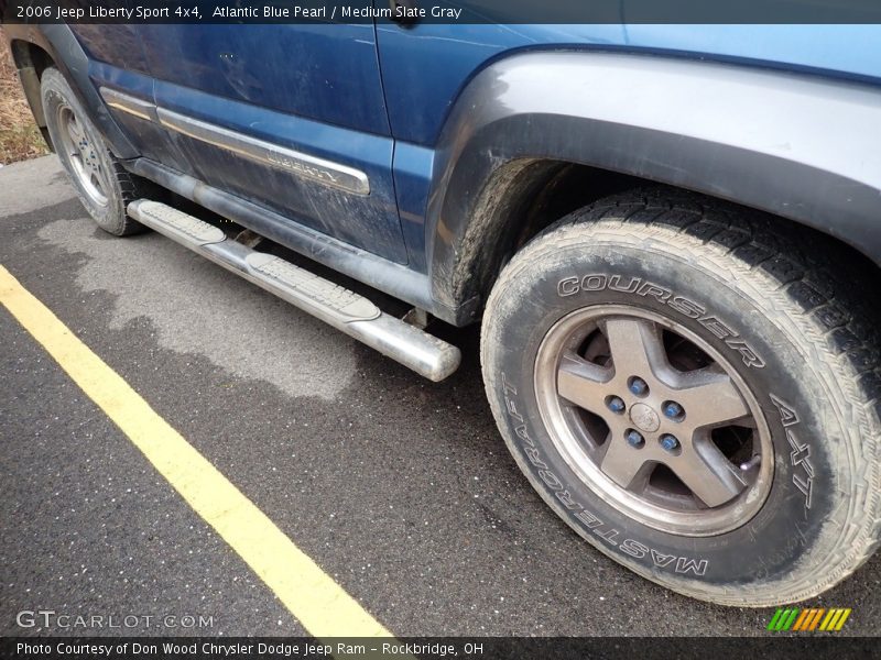 Atlantic Blue Pearl / Medium Slate Gray 2006 Jeep Liberty Sport 4x4