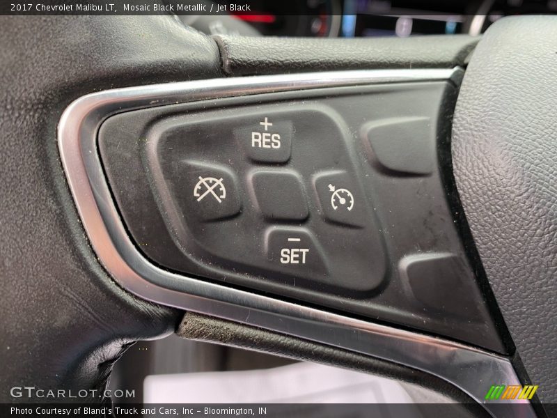 Mosaic Black Metallic / Jet Black 2017 Chevrolet Malibu LT
