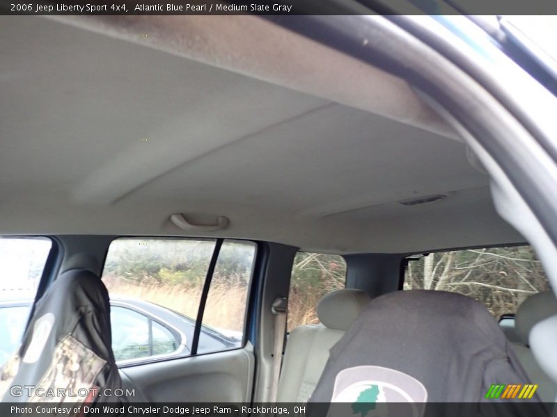 Atlantic Blue Pearl / Medium Slate Gray 2006 Jeep Liberty Sport 4x4