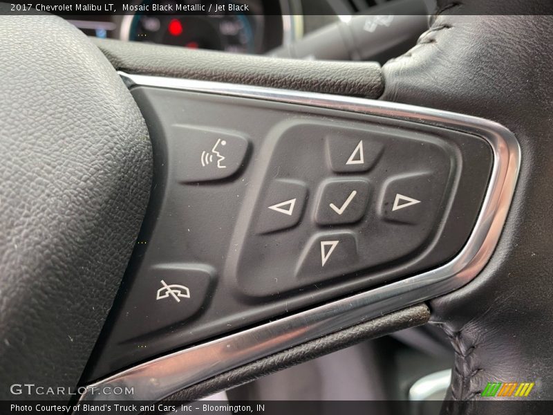 Mosaic Black Metallic / Jet Black 2017 Chevrolet Malibu LT