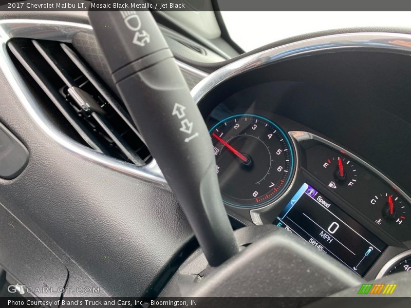 Mosaic Black Metallic / Jet Black 2017 Chevrolet Malibu LT