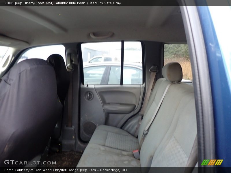 Atlantic Blue Pearl / Medium Slate Gray 2006 Jeep Liberty Sport 4x4