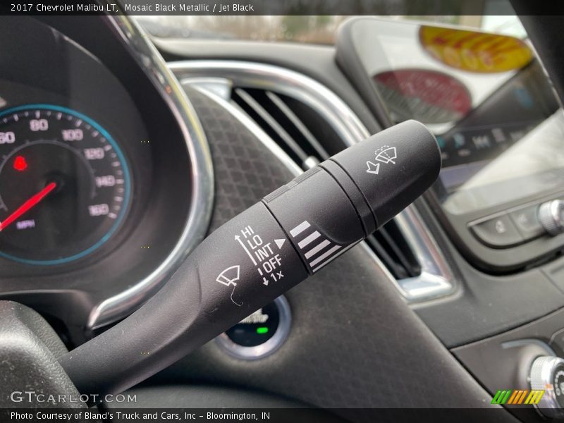 Mosaic Black Metallic / Jet Black 2017 Chevrolet Malibu LT