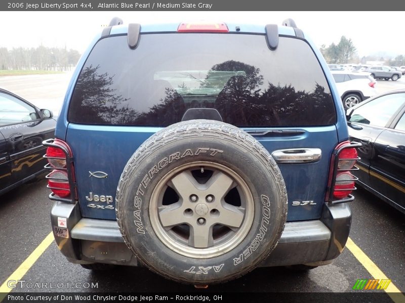 Atlantic Blue Pearl / Medium Slate Gray 2006 Jeep Liberty Sport 4x4