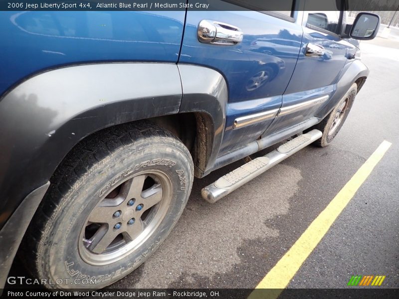 Atlantic Blue Pearl / Medium Slate Gray 2006 Jeep Liberty Sport 4x4