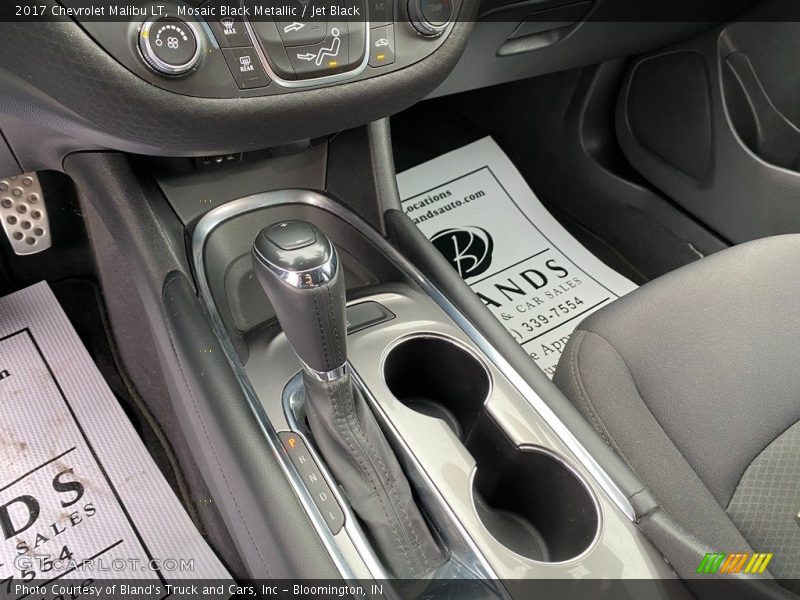 Mosaic Black Metallic / Jet Black 2017 Chevrolet Malibu LT