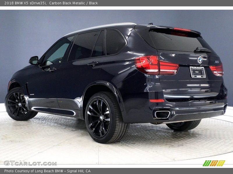 Carbon Black Metallic / Black 2018 BMW X5 sDrive35i