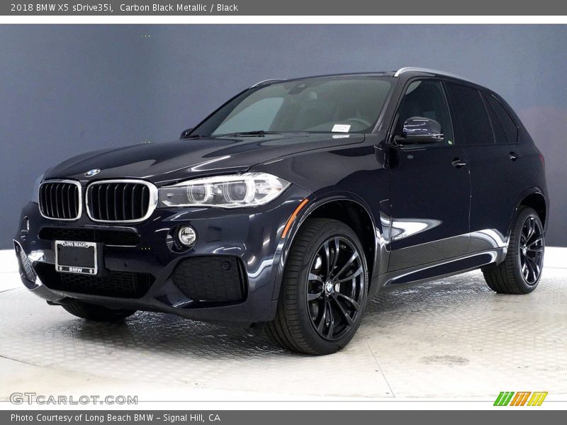 Carbon Black Metallic / Black 2018 BMW X5 sDrive35i