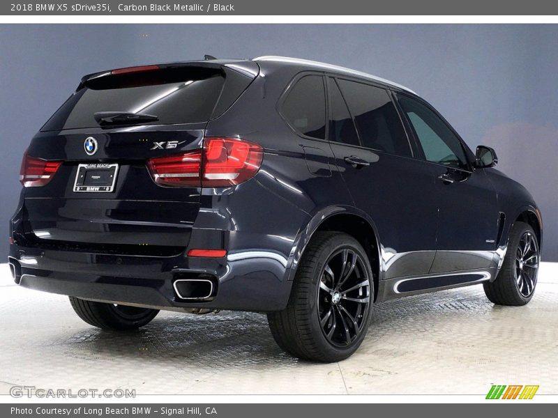Carbon Black Metallic / Black 2018 BMW X5 sDrive35i