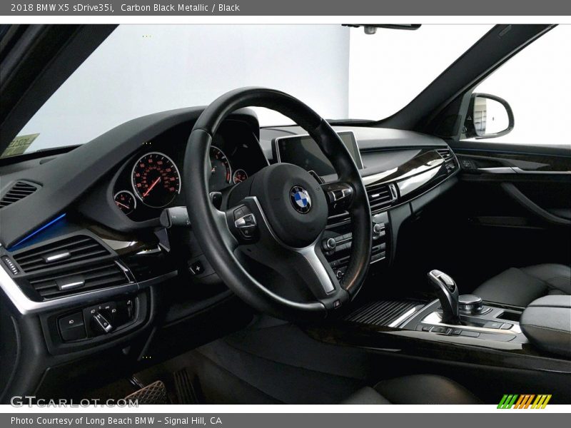 Carbon Black Metallic / Black 2018 BMW X5 sDrive35i