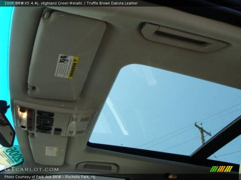 Highland Green Metallic / Truffle Brown Dakota Leather 2006 BMW X5 4.4i