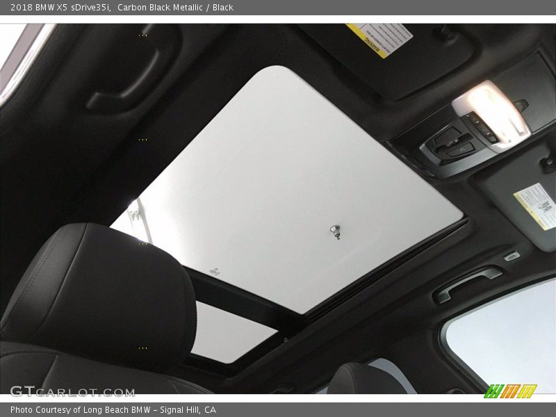 Carbon Black Metallic / Black 2018 BMW X5 sDrive35i