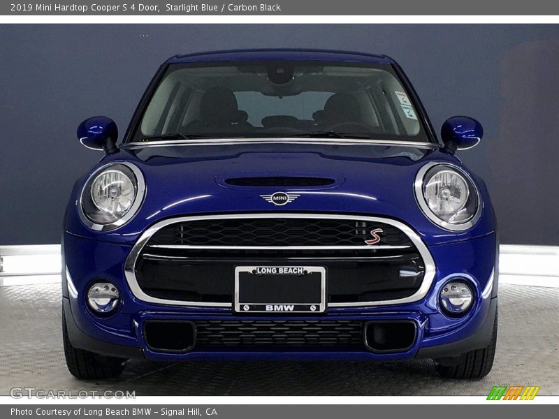 Starlight Blue / Carbon Black 2019 Mini Hardtop Cooper S 4 Door