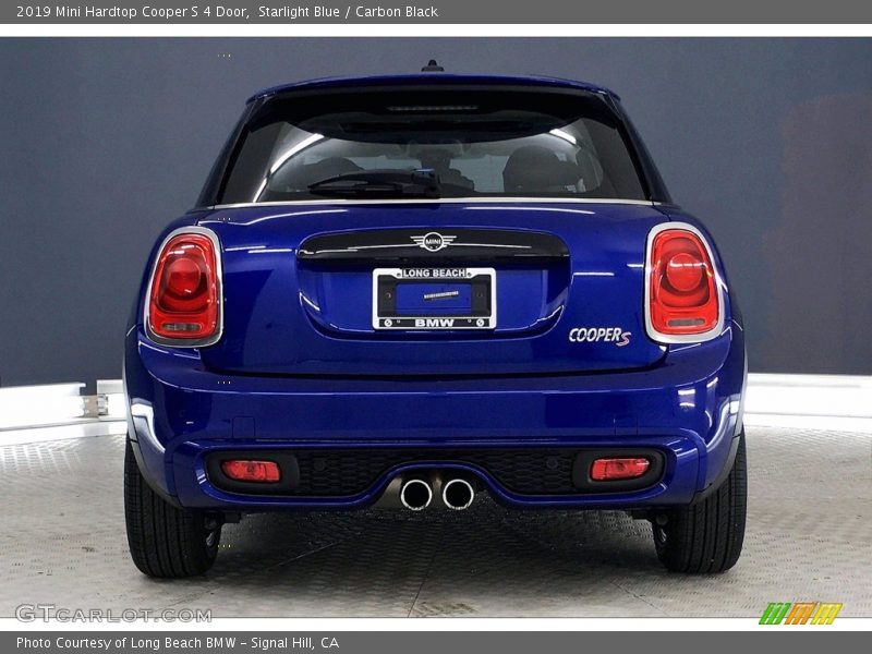 Starlight Blue / Carbon Black 2019 Mini Hardtop Cooper S 4 Door