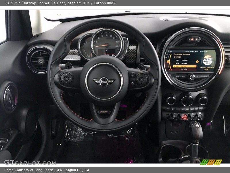 Starlight Blue / Carbon Black 2019 Mini Hardtop Cooper S 4 Door
