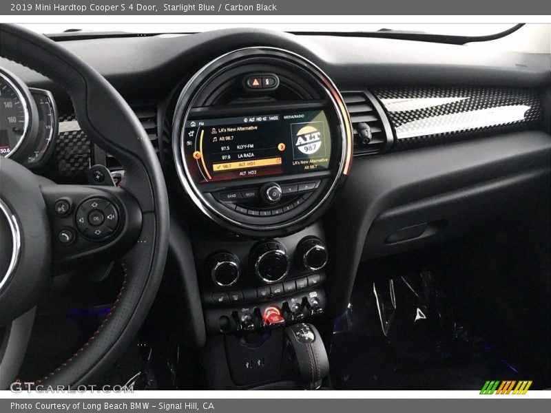 Starlight Blue / Carbon Black 2019 Mini Hardtop Cooper S 4 Door