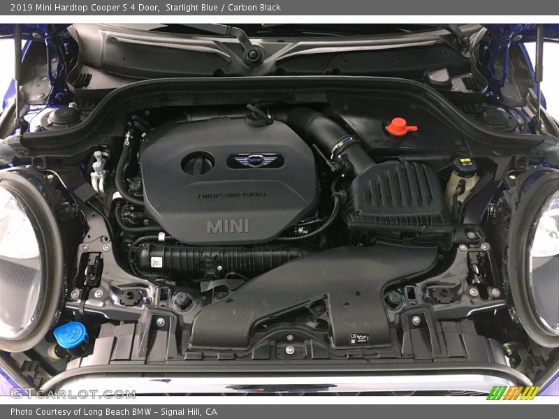 Starlight Blue / Carbon Black 2019 Mini Hardtop Cooper S 4 Door