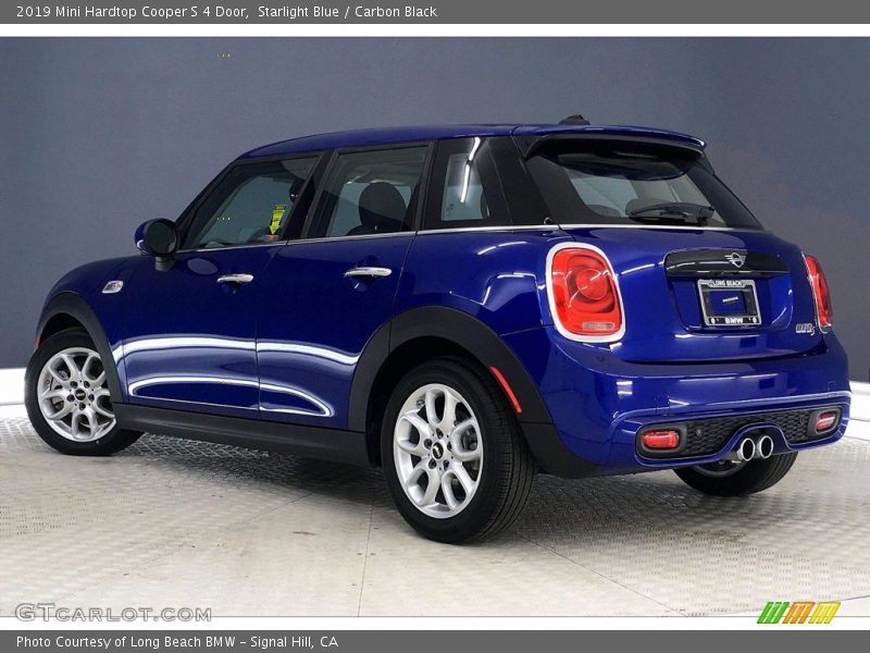 Starlight Blue / Carbon Black 2019 Mini Hardtop Cooper S 4 Door