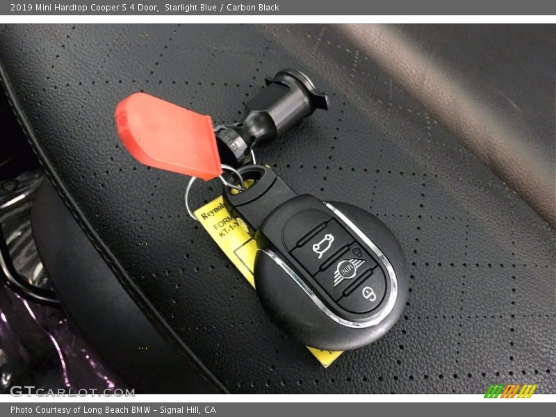 Starlight Blue / Carbon Black 2019 Mini Hardtop Cooper S 4 Door