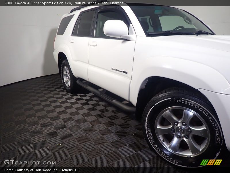 Natural White / Dark Charcoal 2008 Toyota 4Runner Sport Edition 4x4