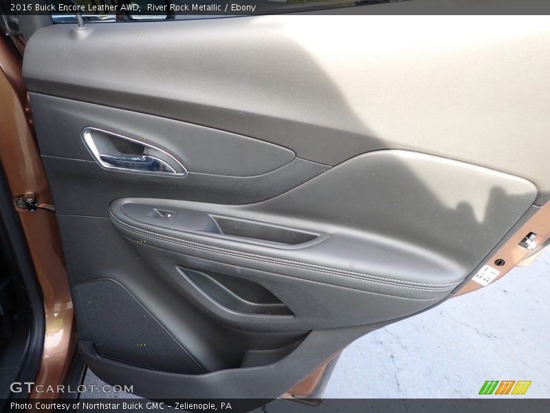 River Rock Metallic / Ebony 2016 Buick Encore Leather AWD