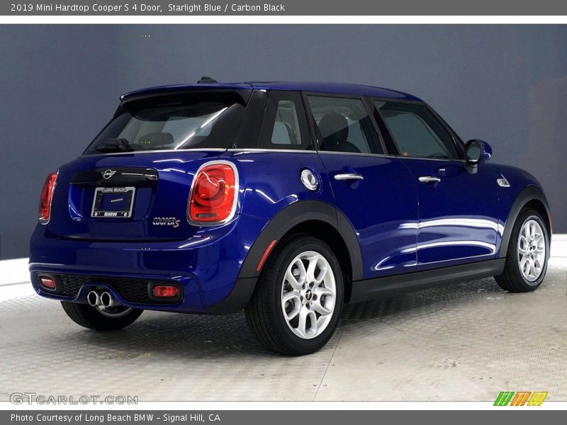 Starlight Blue / Carbon Black 2019 Mini Hardtop Cooper S 4 Door