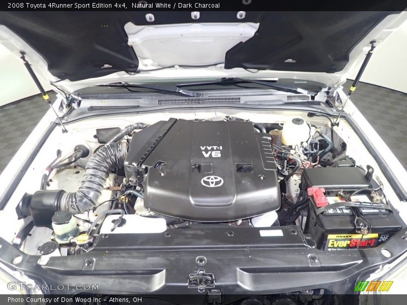 Natural White / Dark Charcoal 2008 Toyota 4Runner Sport Edition 4x4